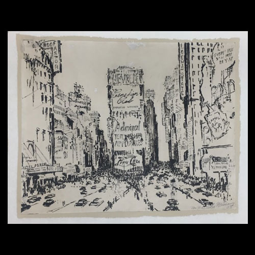 Sold Original New York City 1954 